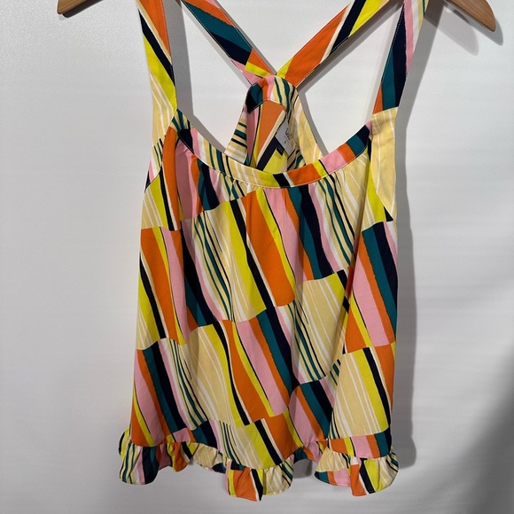 CAbi Tops - CABI  Colorful Striped Women's Sum mer top.